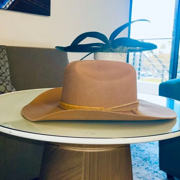 Lack Of Color Camel Rancher Hat with Braided Band- Never Been Worn - Picture 3 of 7